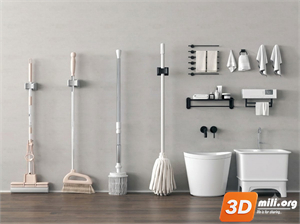 Bathroom accessories Skp Files